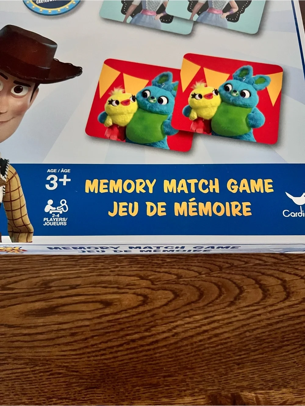 Kids Disney Pixar Toy Story 4 Memory Match Game